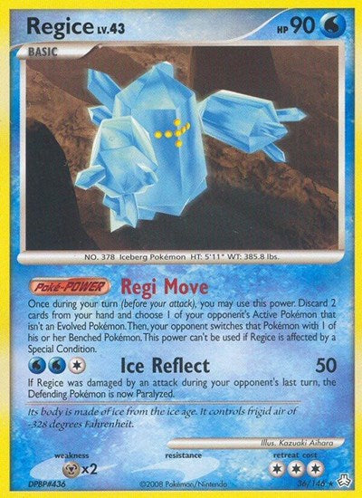 LA: Regice (Reverse Holofoil)