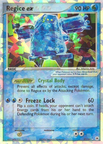 HL: Regice ex (Holofoil)