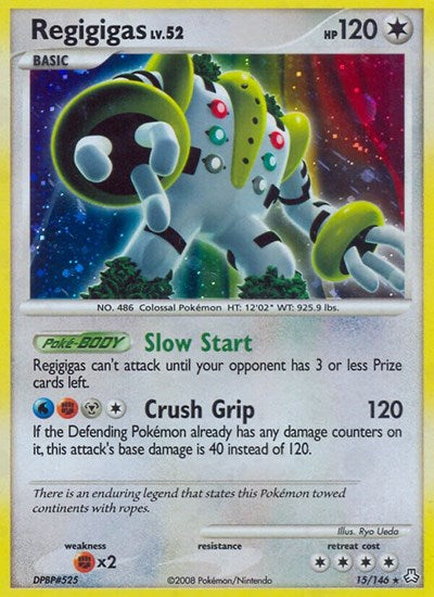 LA: Regigigas (15) (Reverse Holofoil)