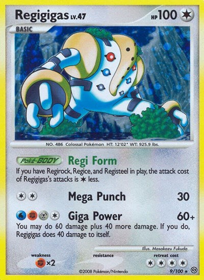 SF: Regigigas (Reverse Holofoil)