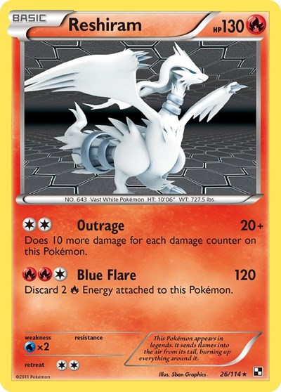 BLW: Reshiram (Reverse Holofoil)