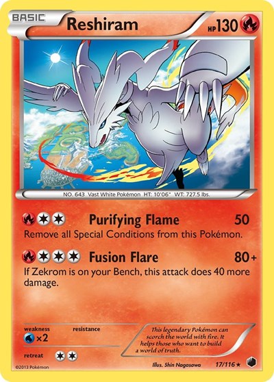 PLF: Reshiram (Reverse Holofoil)