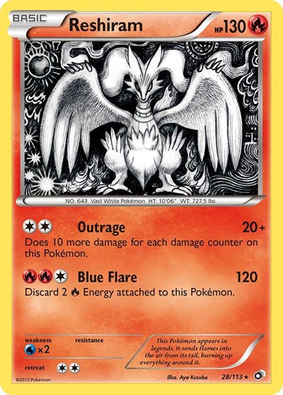 LTR: Reshiram (Holofoil)