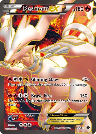 NXD: Reshiram EX (95 Full Art) (Holofoil)