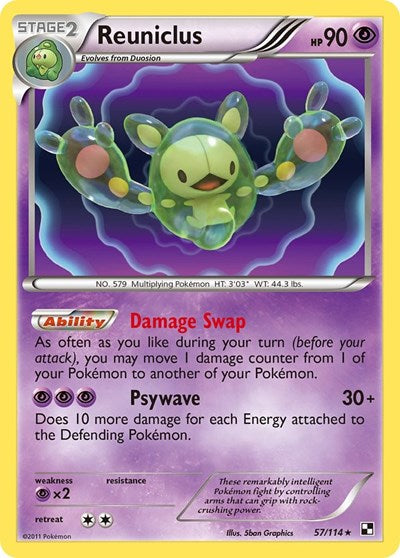 BLW: Reuniclus (Reverse Holofoil)