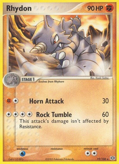 EM: Rhydon (Reverse Holofoil)