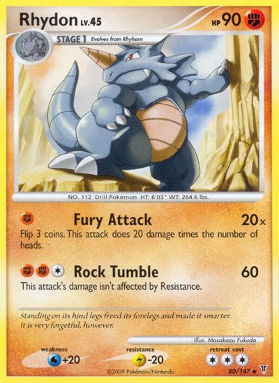 SV: Rhydon (Reverse Holofoil)