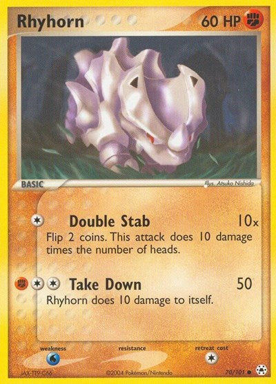 HL: Rhyhorn (Reverse Holofoil)