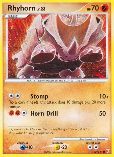 SV: Rhyhorn (Reverse Holofoil)