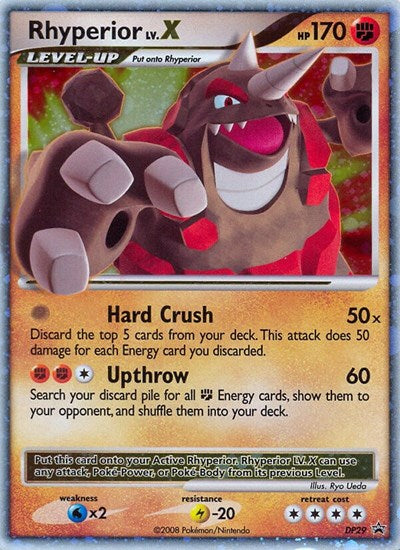 PR: Rhyperior LV.X - DP29 (Holofoil)