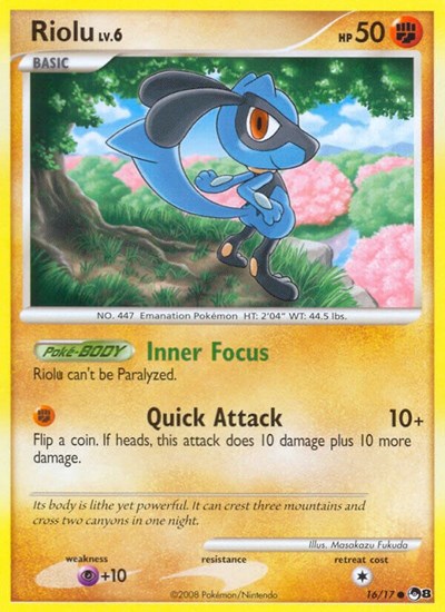 POP: Riolu (Reverse Holofoil)