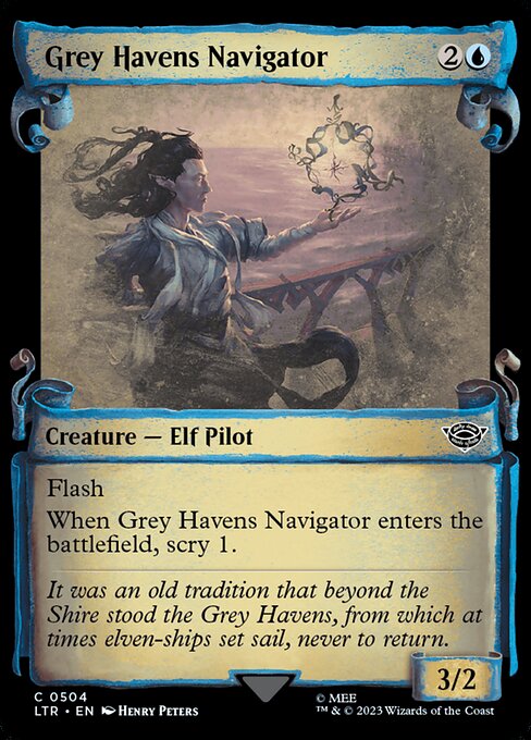LTR: Grey Havens Navigator (Showcase Scrolls)