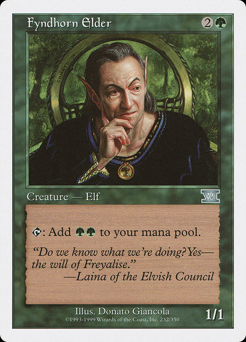 6ED: Fyndhorn Elder