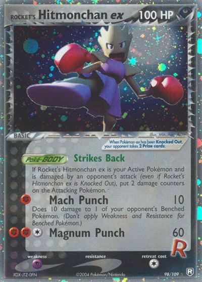 RR: Rocket's Hitmonchan ex (Holofoil)