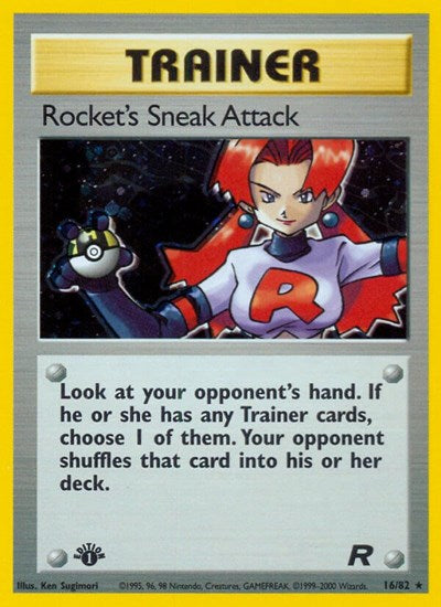 TR: Rocket's Sneak Attack (16) (1st Edition Holofoil)