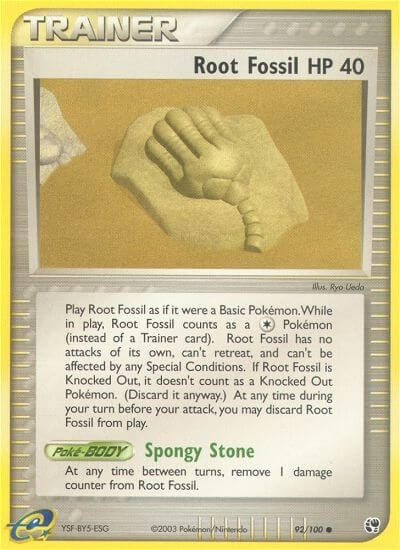 SS: Root Fossil (Reverse Holofoil)
