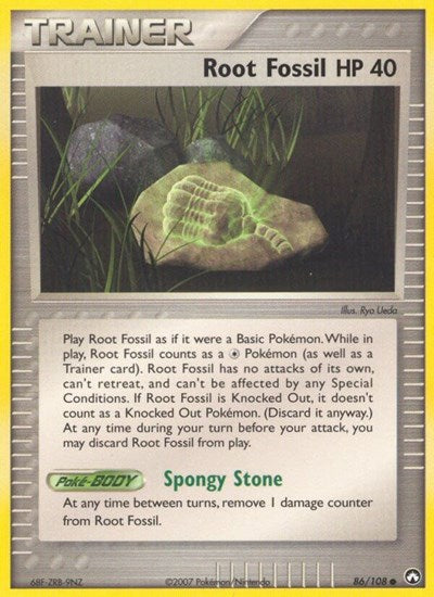 PK: Root Fossil (Reverse Holofoil)