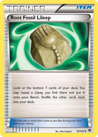 PLB: Root Fossil Lileep (Reverse Holofoil)