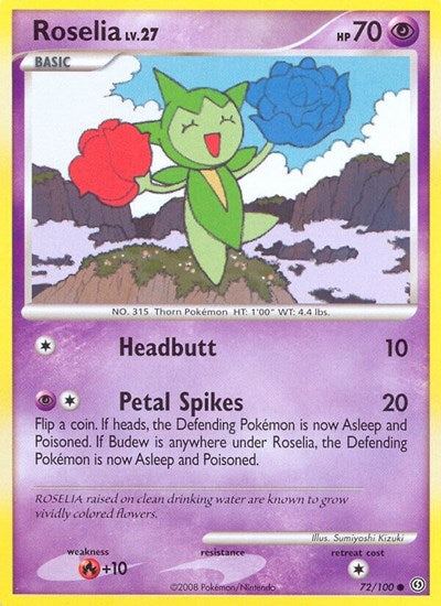SF: Roselia (Reverse Holofoil)