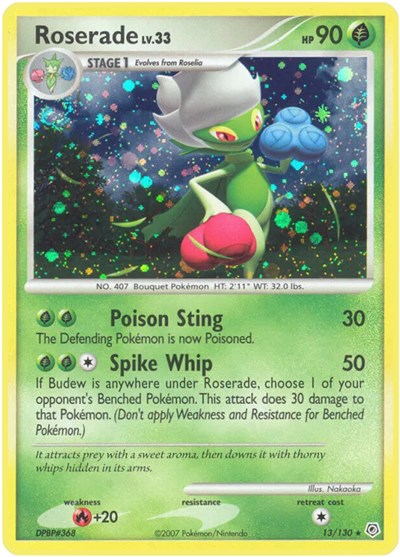 DP: Roserade (Reverse Holofoil)