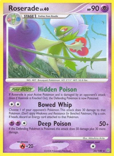 SF: Roserade (Reverse Holofoil)