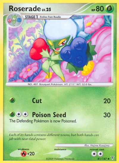 SV: Roserade (Reverse Holofoil)