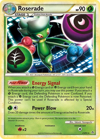 UL: Roserade (Reverse Holofoil)