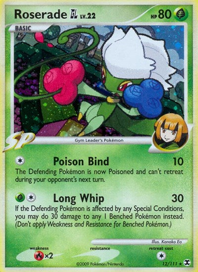 RR: Roserade GL (Holofoil)