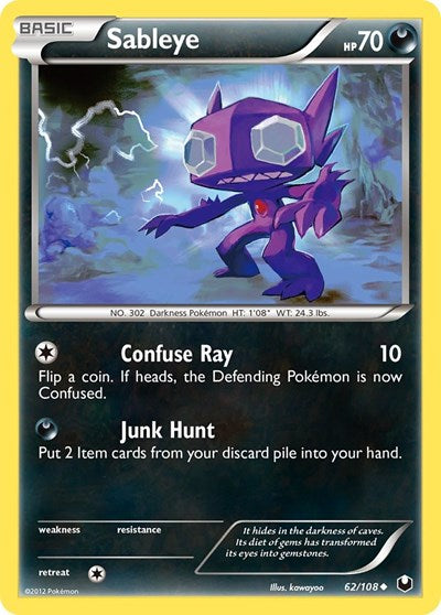 DEX: Sableye (Reverse Holofoil)