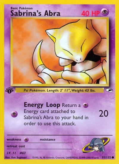 G1: Sabrina's Abra (Unlimited)