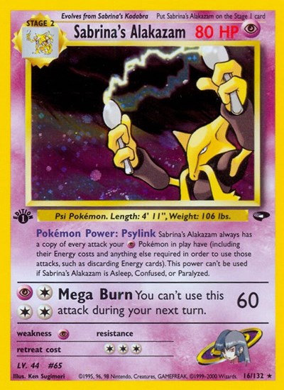 G2: Sabrina's Alakazam (1st Edition Holofoil)
