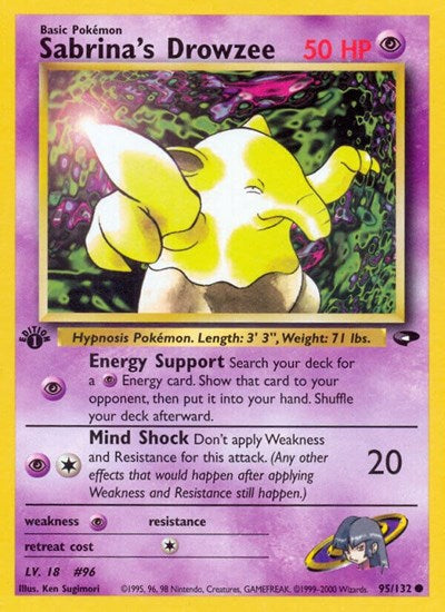 G2: Sabrina's Drowzee (1st Edition)