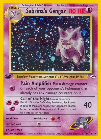 G1: Sabrina's Gengar (1st Edition Holofoil)