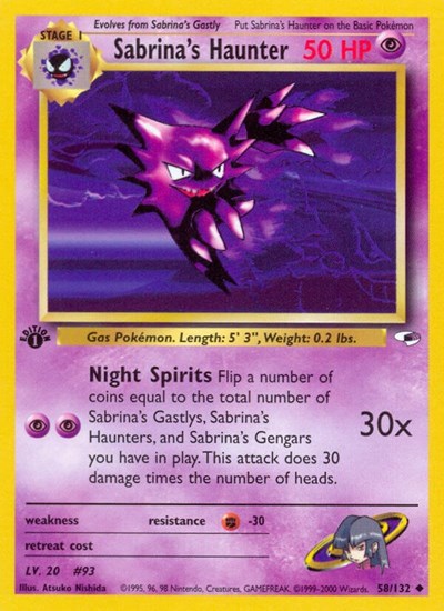 G1: Sabrina's Haunter (1st Edition)