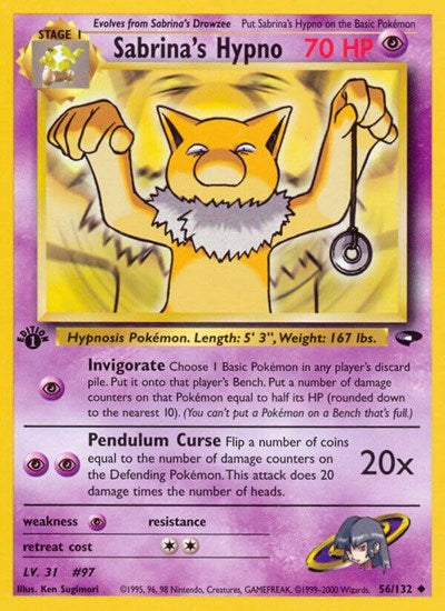 G2: Sabrina's Hypno (1st Edition)