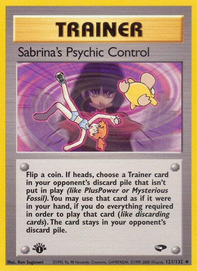 G2: Sabrina's Psychic Control (1st Edition)