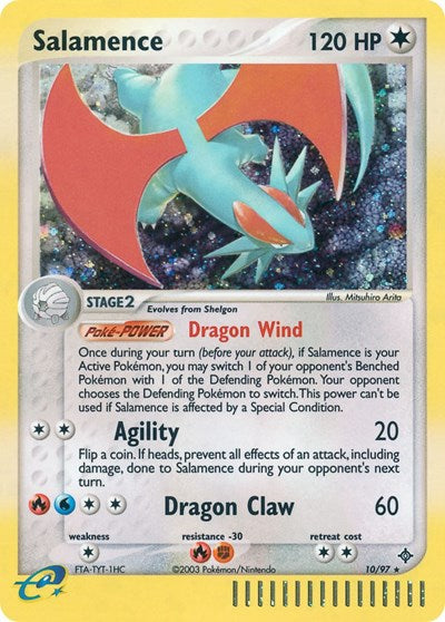 DR: Salamence - 10/97 (Reverse Holofoil)