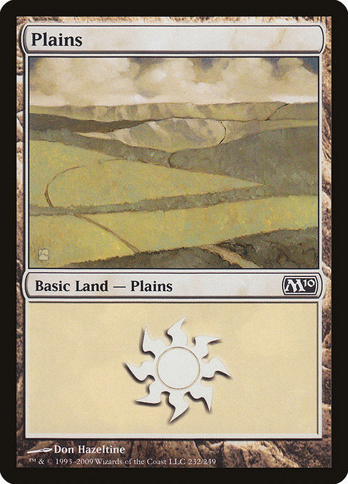 M10: Plains (232) (Foil)