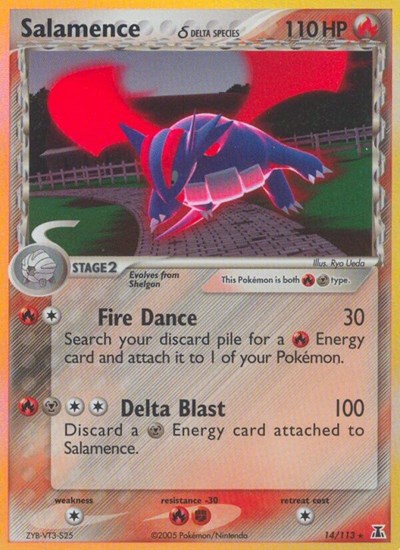 DS: Salamence (Delta Species) (Holofoil)