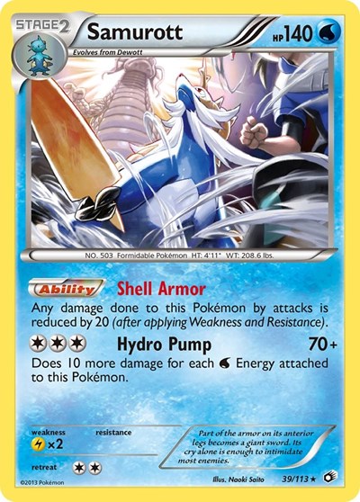 LTR: Samurott (Holofoil)