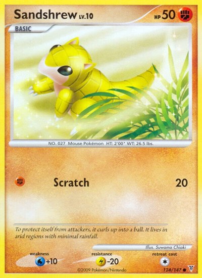 SV: Sandshrew (Reverse Holofoil)