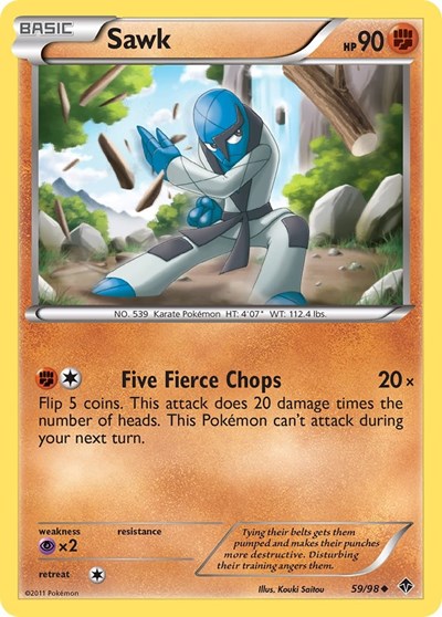 EPO: Sawk (Reverse Holofoil)