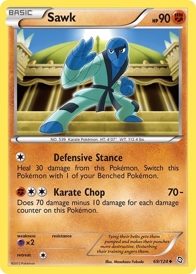 DRX: Sawk (Reverse Holofoil)