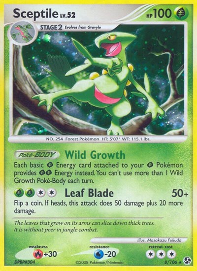 GE: Sceptile (Holofoil)