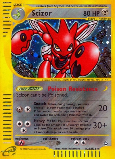 AQ: Scizor (H21) (Holofoil)