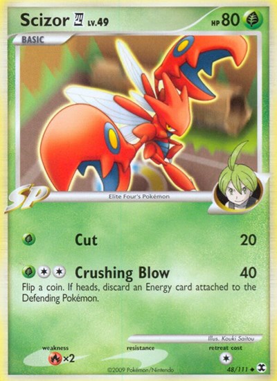 RR: Scizor E4 (Reverse Holofoil)