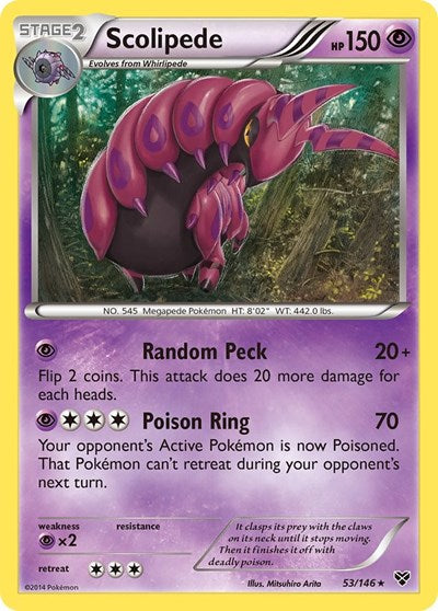 XY: Scolipede