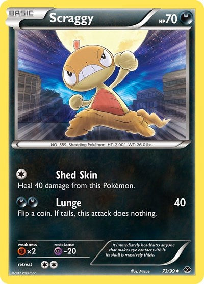 NXD: Scraggy (Reverse Holofoil)