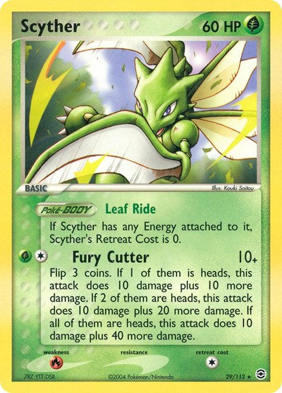 RG: Scyther (Reverse Holofoil)