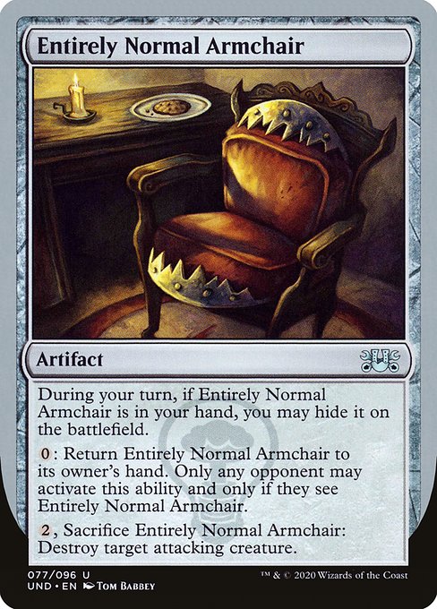 UND: Entirely Normal Armchair